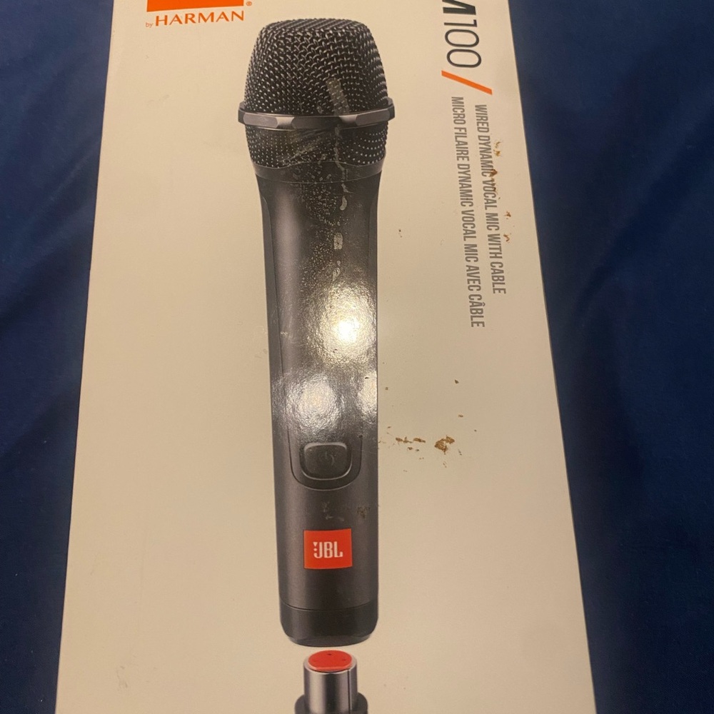 JBL Black Wireless Microphone